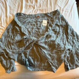 NWT Free People Wrap Top